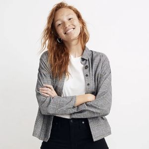 NWOT Madewell Flannel Bromley Shirt in Ronan Plaid